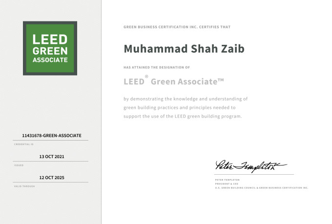 support leed project management, documentation and product worksheets